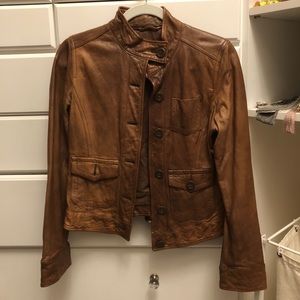 Brown Leather Jacket